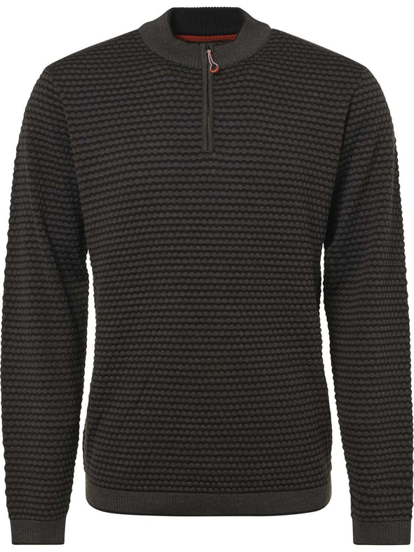 No Excess 1/4 Zip Sweater Knit