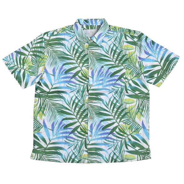 Bamboo Fibre Short Sleeve Shirt - Rainforest