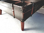 COFFEE TABLE - CROCODILE SKIN (faux) TRUNK