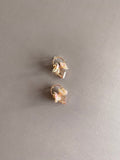 Delicate Crystal Blossom Earrings