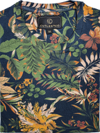 Cutler & Co Oakley T-Shirt - Tropical Print - Caribbean