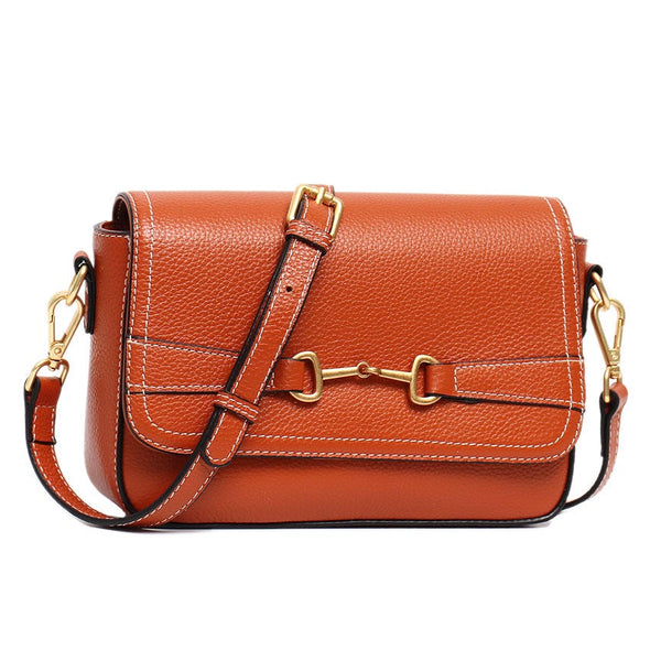Vera May: Mikee Leather Purse - Tan