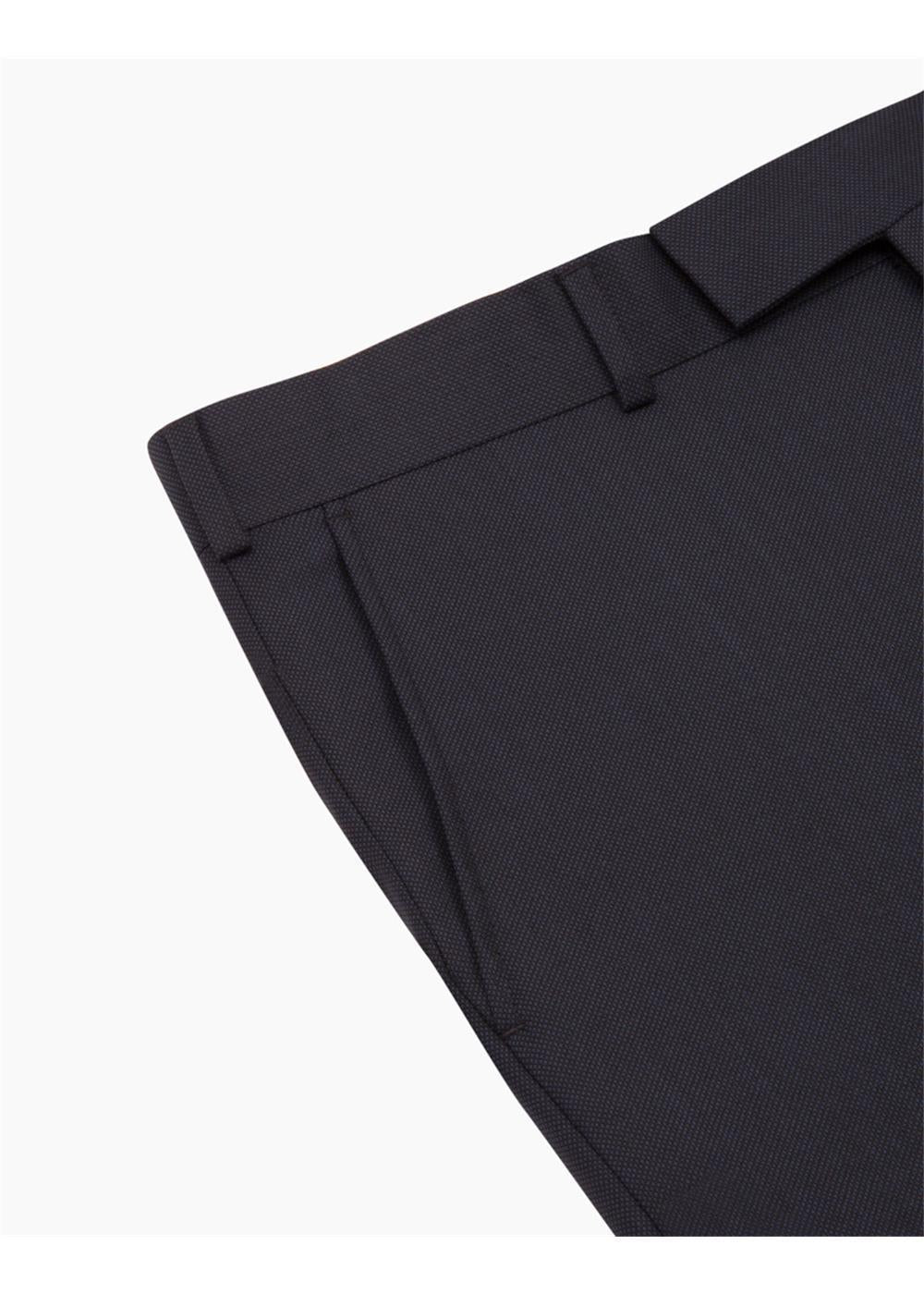 Rembrandt Navy Birdseye Lotus Trouser