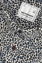 No Excess Leopard Print L/S Shirt