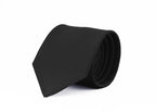 Fellini Classic Jacquard Tie - Black