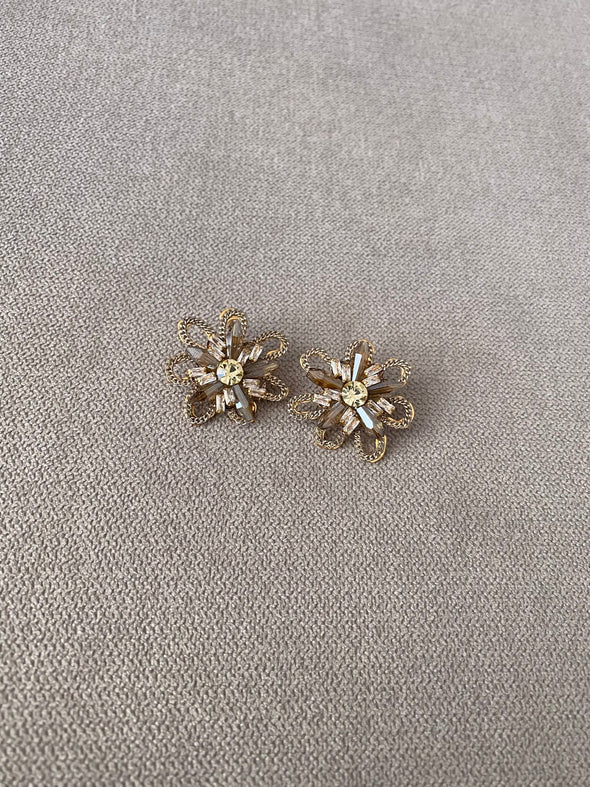 Crystal Bloom Earrings