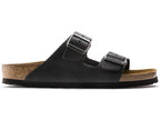 Birkenstock Unisex Arizona Sandal - Oiled Leather Black