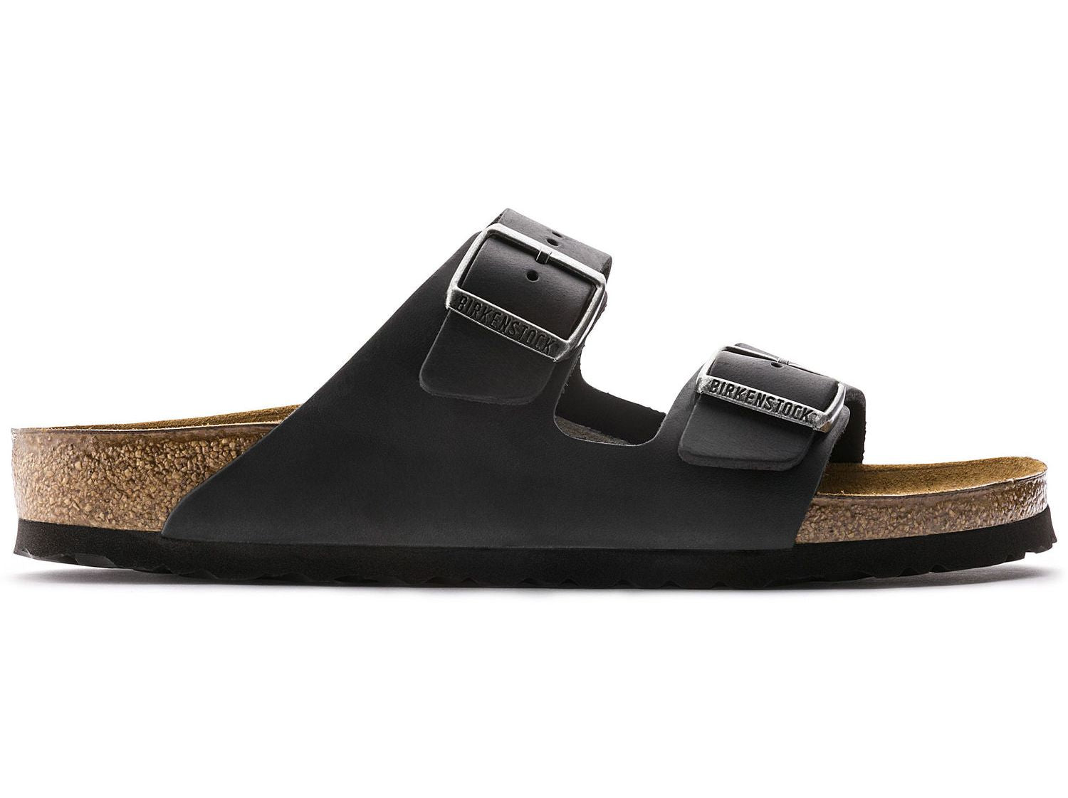 Birkenstock Unisex Arizona Sandal - Oiled Leather Black