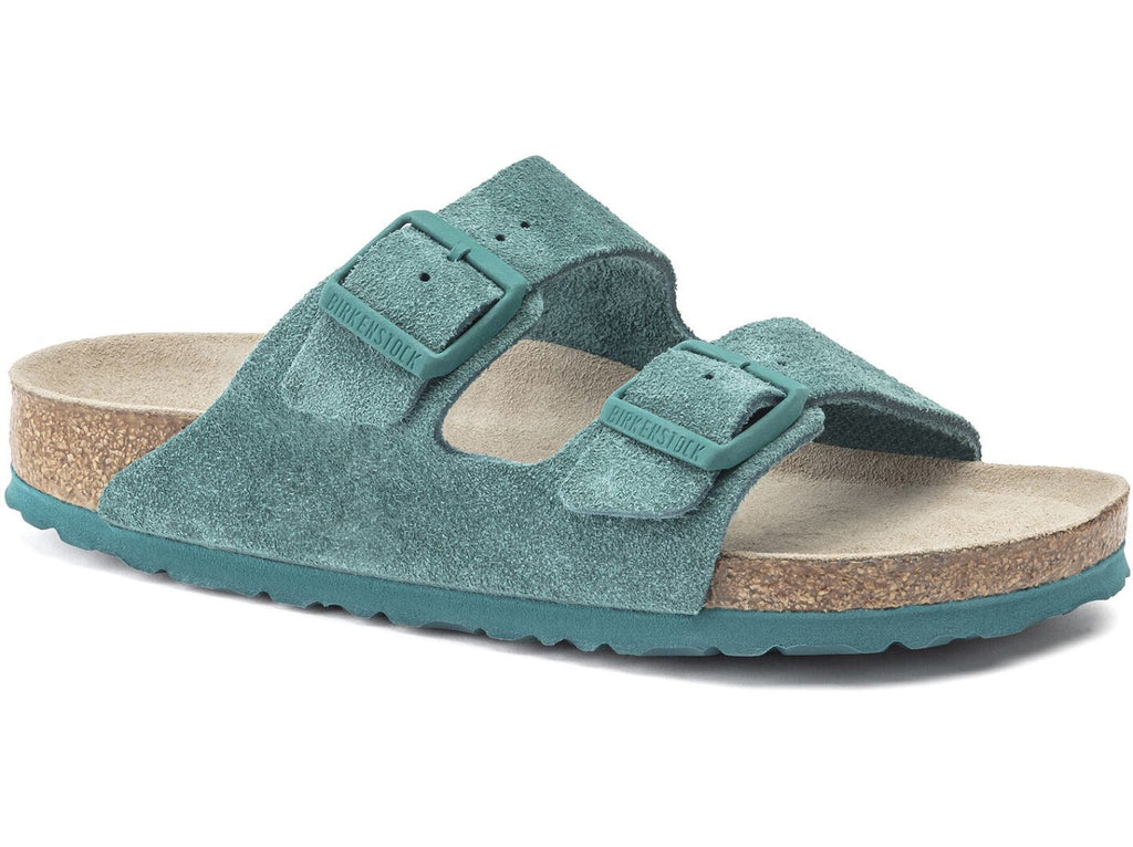 Birkenstock Arizona Sandal - Suede Teal