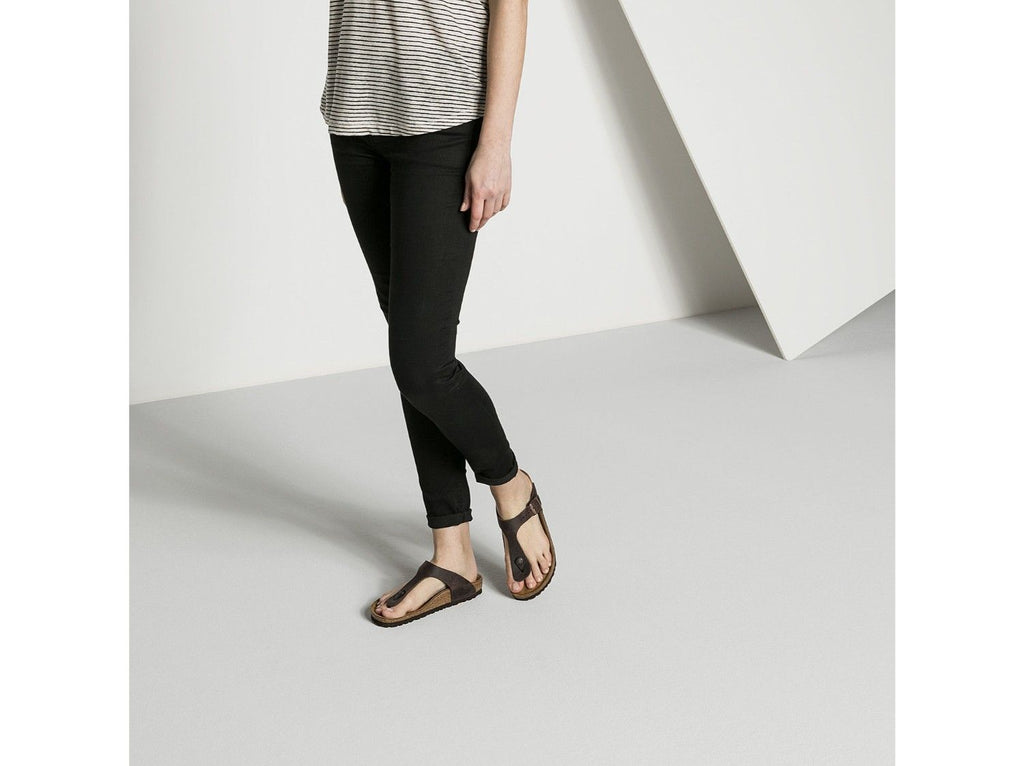 Birkenstock Gizeh Sandal - Oiled Leather Habana