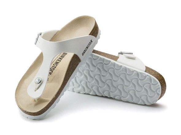 Birkenstock Gizeh Sandal - Birko Flor White