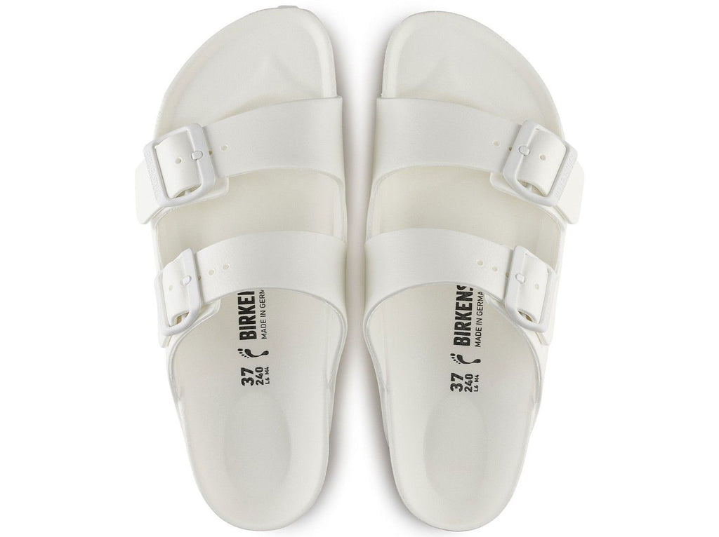 Birkenstock Unisex Arizona Sandal - Eva White