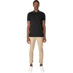 Ben Sherman Signature Pique Polo - Black & Blue