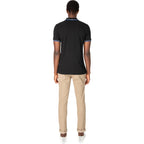 Ben Sherman Signature Pique Polo - Black & Blue