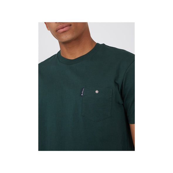 Ben Sherman Signature Pocket Tee - Dark Green