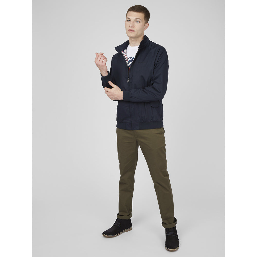 Ben Sherman Slim Stretch Chino - Dark Green