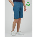 Ben Sherman Slim Stretch Chino Shorts - Wedgewood