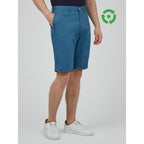 Ben Sherman Slim Stretch Chino Shorts - Wedgewood