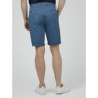 Ben Sherman Slim Stretch Chino Shorts - Wedgewood