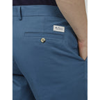 Ben Sherman Slim Stretch Chino Shorts - Wedgewood
