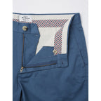 Ben Sherman Slim Stretch Chino Shorts - Wedgewood