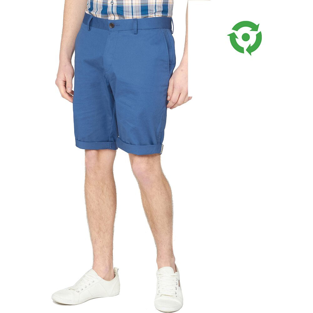 Ben Sherman Slim Stretch Chino Shorts - Indigo