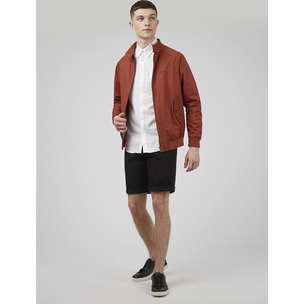 Ben Sherman Slim Stretch Chino Shorts - Black
