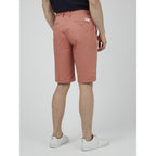 Ben Sherman Slim Stretch Chino Shorts - Dark Pink