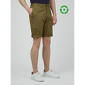 Ben Sherman Slim Stretch Chino Shorts - Grasshopper