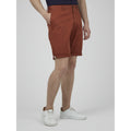 Ben Sherman Slim Stretch Chino Shorts - Brick Red