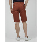 Ben Sherman Slim Stretch Chino Shorts - Brick Red