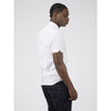 Ben Sherman Short Sleeve Shirt: Chevron Print - White