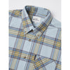 Ben Sherman Long Sleeve Shirt: Oxford Tartan Check - Sky Blue