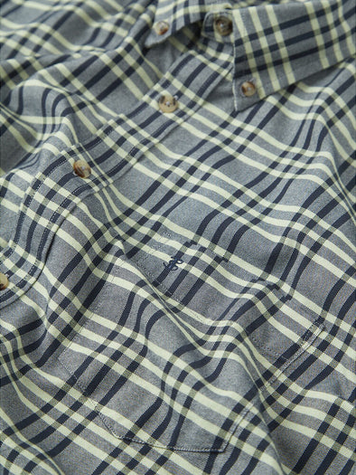 Ben Sherman Long Sleeve Shirt: Oxford Check - Pistachio