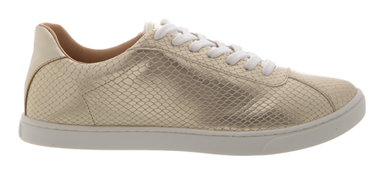 Gold Snakeskin Sneaker (runs small)