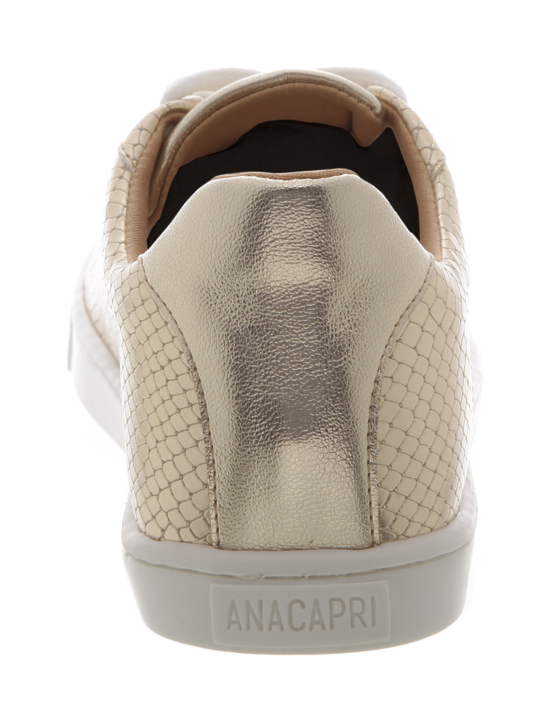Gold Snakeskin Sneaker (runs small)