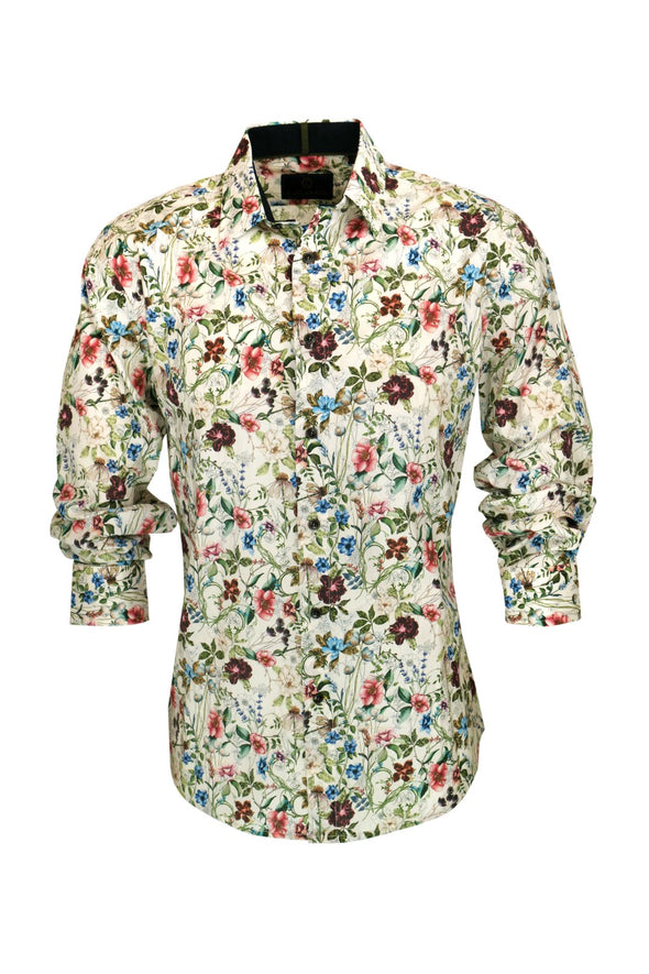 Cutler & Co Italian Meadow Seth  Long Sleeve Shirt