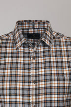 Cutler & Co Sid Long Sleeve Shirt - Sunset Tartan