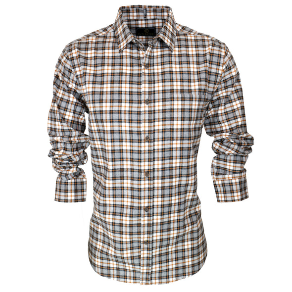 Cutler & Co Sid Long Sleeve Shirt - Sunset Tartan