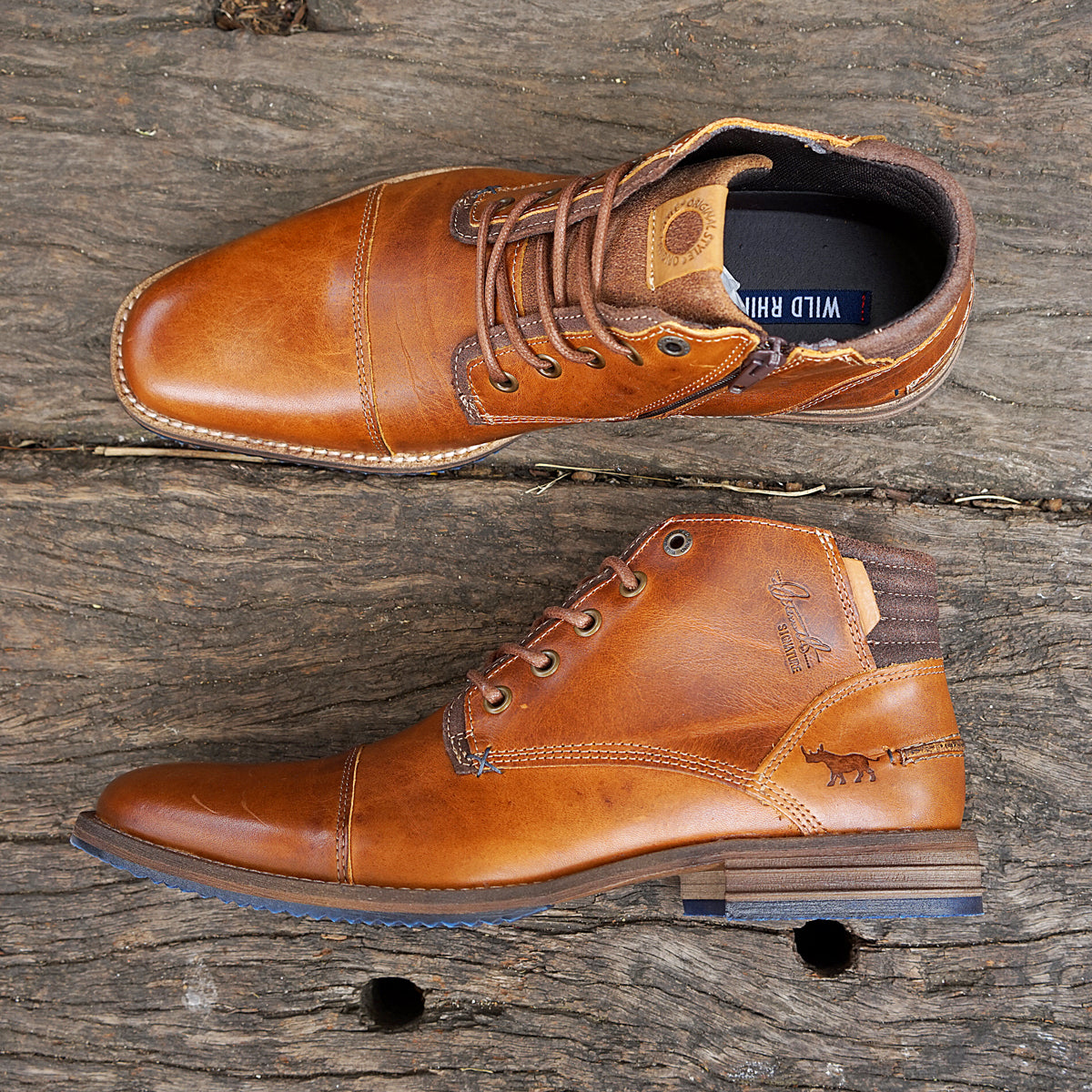 Wild Rhino Chambers Boot - Cognac