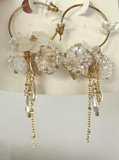Lavish Angel Bouquet Earrings