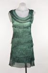 Italian Silk Layered Midi Dress