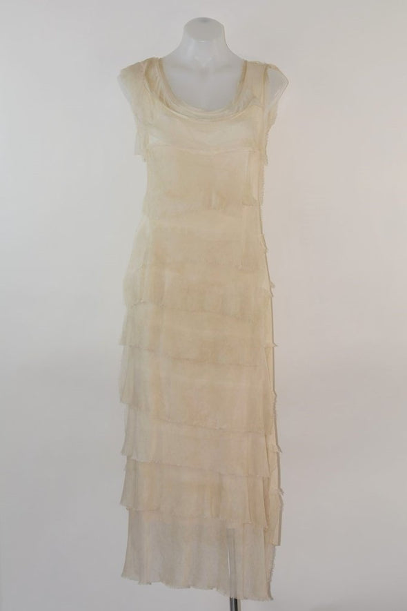 Italian Silk Layered Maxi Dress