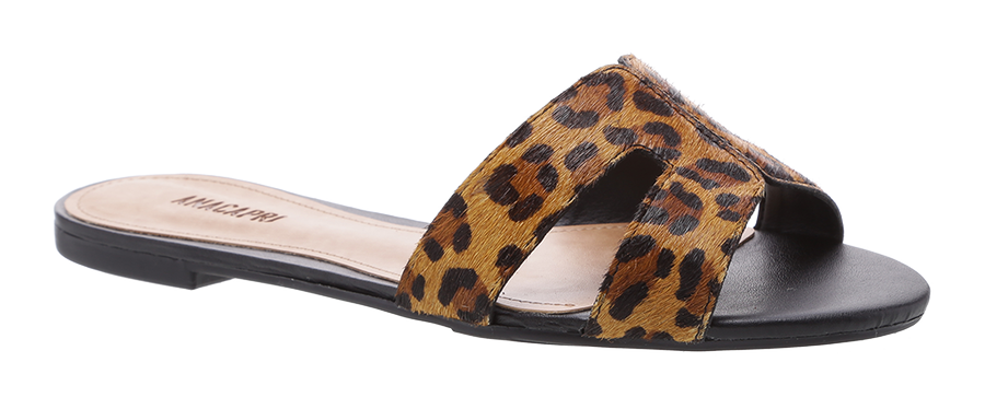Flat Summer Cheetah Slip On (runs small)