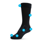 NuYarn Wool Unisex Dress Health Sock