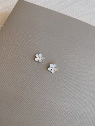 Sterling Silver Buttercup Studs