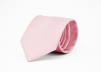 Fellini Classic Jacquard Tie - Pink
