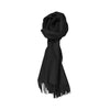 100% Lambs Wool Scarf - Black