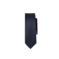 Fellini Slim Shiny Tie - Navy