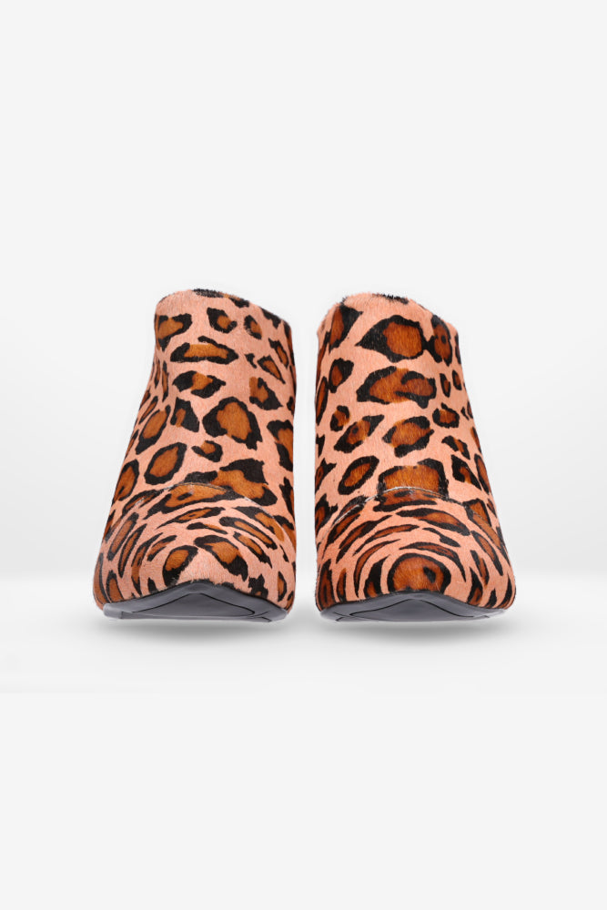 Hey Monday Penelope Blush Leopard High Heel